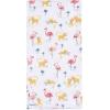 imageGerber Unisex Baby 100 Cotton Flannel Receiving Blankets 30x30 Inches Pack of 4 Animal Geo Girl One SizeAnimal Geo Girl