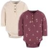 imageGerber Unisex Baby Baby Boys and Baby Girls 2pack BodysuitsBerries