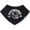 imageGerber Unisex Baby Nfl Team Bandana Bibs and Burp Cloth SetSteelers