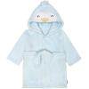 imageGerber Unisex Baby Plushy Soft Hooded Animal Character BathrobeBlue Penguin