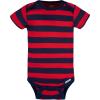 imageGerber babyboys 5pack Short Sleeve Variety Onesies BodysuitsSports Blue