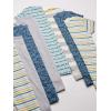 imageGerber unisexbaby 8pack Short Sleeve Onesies BodysuitsDinosaur Blue