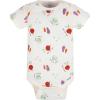 imageGerber unisexbaby 8pack Short Sleeve Onesies BodysuitsHappy Veggies