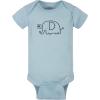 imageGerber unisexbaby 8pack Short Sleeve Onesies BodysuitsJungle Blue