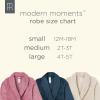 imageModern Moments by Gerber unisexbaby Plush Shawl Collar RobeLight Beige