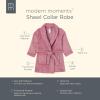 imageModern Moments by Gerber unisexbaby Plush Shawl Collar RobeRose