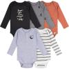 imageGerber Baby Boys 6pack Longsleeve Onesies BodysuitGalaxy Adventure