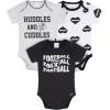 imageGerber NFL Baby Girls Nfl 3pack Onesie BodysuitRaiders