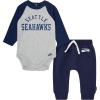 imageGerber NFL Unisex Baby Nfl Onesie Bodysuit and Jogger SetSeahawks