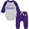 imageGerber NFL Unisex Baby Nfl Onesie Bodysuit and Jogger SetVikings