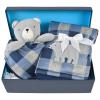 imageGerber Unisex Baby 2Piece Blanket Gift Set Fox One SizeBear