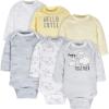 imageGerber Unisex Baby 6 Pack Longsleeve Onesies BodysuitSheep