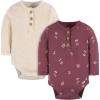 imageGerber Unisex Baby Baby Boys and Baby Girls 2pack BodysuitsBerries