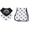 imageGerber Unisex Baby Nfl Team Bandana Bibs and Burp Cloth SetSteelers