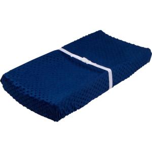 imageGerber Baby Boys Girls Neutral Newborn Infant Baby Toddler Nursery Changing Pad Cover White 16quot x 32quotDotted Navy
