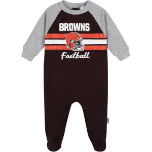 imageGerber NFL Unisex Baby Nfl Team Footed CoverallBrowns
