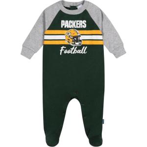 imageGerber NFL Unisex Baby Nfl Team Footed CoverallPackers
