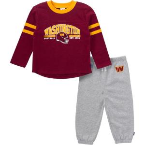 imageGerber NFL Unisex Baby Nfl Team Shirt and Sweatpants SetCommanders