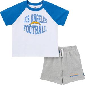 imageGerber NFL Unisex Baby Nfl Team Tshirt and Shorts SetChargers