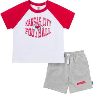 imageGerber NFL Unisex Baby Nfl Team Tshirt and Shorts SetChiefs