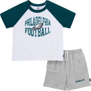 imageGerber NFL Unisex Baby Nfl Team Tshirt and Shorts SetEagles