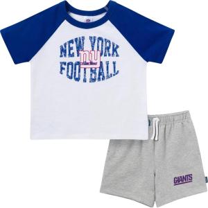 imageGerber NFL Unisex Baby Nfl Team Tshirt and Shorts SetGiants