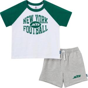 imageGerber NFL Unisex Baby Nfl Team Tshirt and Shorts SetJets