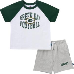imageGerber NFL Unisex Baby Nfl Team Tshirt and Shorts SetPackers