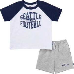 imageGerber NFL Unisex Baby Nfl Team Tshirt and Shorts SetSeahawks