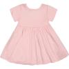 image2Pack Baby Girls Pink Floral Short Sleeve Dresses