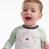 image2Piece Baby ampamp Toddler Boys Later Gator Rash Guard ampamp Swim Trunks SetBlue Sailboat
