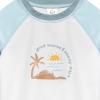 image2Piece Baby ampamp Toddler Boys Later Gator Rash Guard ampamp Swim Trunks SetSurf