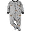 imageGerber Baby Boys 2Pack Footed PajamasBear Green