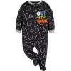 imageGerber Baby Boys 2Pack Footed PajamasSpace Black