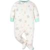 imageGerber Baby Boys 4 Pack Sleep N Play FootieElephants