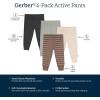 imageGerber Baby Boys Active Pants MultiPackDark Shadow