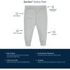 imageGerber Baby Boys Active Pants MultiPackGray HeatherBlack