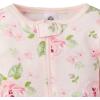 imageGerber Baby Girls 2Pack Footed PajamasPink Rose