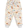 imageGerber Baby Girls 2Piece Fleece Pajamas Pants SetIvory Floral