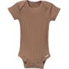 imageGerber Baby Girls 6Pack LongSleeve Onesies BodysuitsTan Little Apples