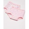 imageGerber Baby Girls Infant Toddler 4 Pack Potty Training Pants Underwear little pink flowers 3T