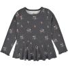 imageGerber Baby Girls Toddler 2Pack Peplum Waist TopsMustard Floral