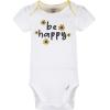 imageGerber Baby Girls Toddler 4Piece Shirt Onesie Skirted Panty and Pant SetYellow Daisies Onesie