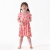 imageGerber Baby Girls Toddler Buttery Soft Short Sleeve Twirl Dress with Viscose Made from EucalyptusJust Peachy