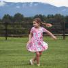imageGerber Baby Girls Toddler Buttery Soft Short Sleeve Twirl Dress with Viscose Made from EucalyptusLilac Garden
