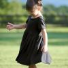imageGerber Baby Girls Toddler Buttery Soft Short Sleeve Twirl Dress with Viscose Made from EucalyptusShadow