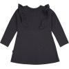 imageGerber Baby Girls Toddler Long Sleeve Dress with Ruffle DetailCharcoal