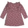 imageGerber Baby Girls Toddler Long Sleeve Dress with Ruffle DetailPink Daisies