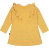 imageGerber Baby Girls Toddler Long Sleeve Dress with Ruffle DetailYellow Dots