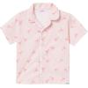 imageGerber Baby Girls Toddlers and Baby Girls 2Piece Coat Style Pajama Short SetFlamingoes
